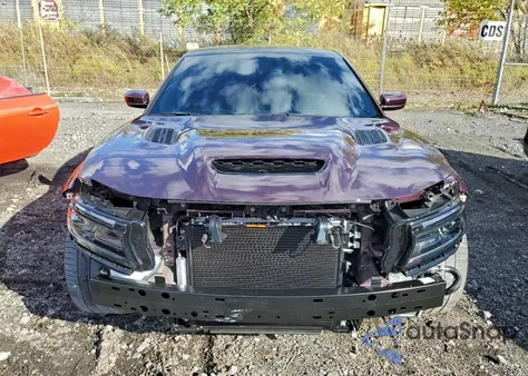 2022 Dodge Charger Srt Hellcat z USA, uszkodzony, nr VIN 2C3CDXL90NH124006